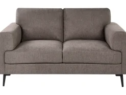 Set da salotto 7 posti LOUSTO Tessuto Marrone