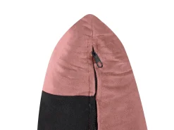 Set da salotto 5 posti MAURA Velluto Rosa