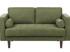 Set da salotto 3 posti NURMO Tessuto Verde scuro
