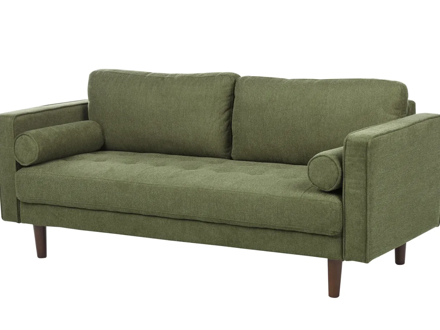 Set da salotto 4 posti NURMO Tessuto Verde scuro