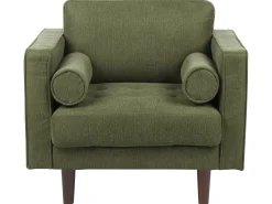 Set da salotto 6 posti NURMO Tessuto Verde scuro