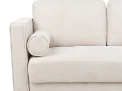 Set da salotto 3 posti NURMO Tessuto Beige chiaro