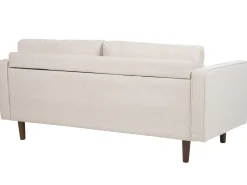 Set da salotto 4 posti NURMO Tessuto Beige chiaro