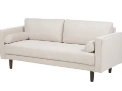 Set da salotto 4 posti NURMO Tessuto Beige chiaro