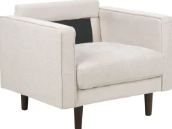 Set da salotto 6 posti NURMO Tessuto Beige chiaro