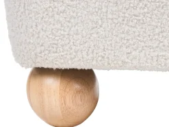Set da salotto 6 posti RATTVIK Bouclé Bianco sporco