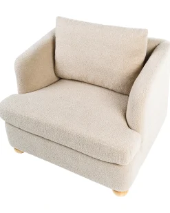 Set da salotto 6 posti RATTVIK Bouclé Beige