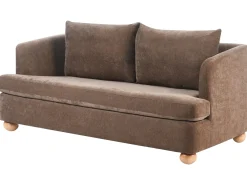 Set da salotto 6 posti RATTVIK Ciniglia Marrone