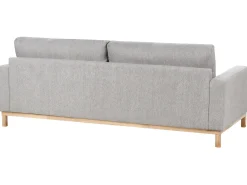 Set da salotto 5 posti SIGGARD Tessuto Grigio