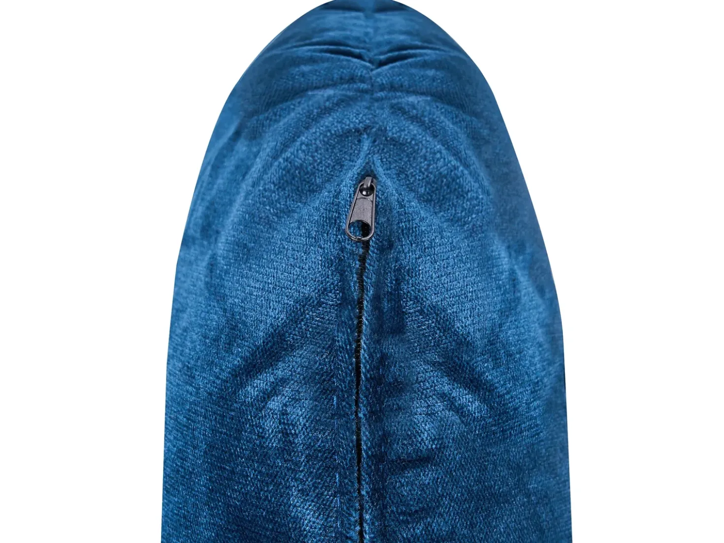 Set da salotto 5 posti SKIEN Velluto Blu marino