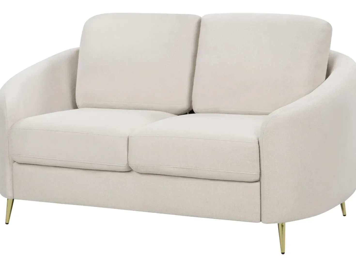 Set da salotto 6 posti TROSA Tessuto Beige chiaro