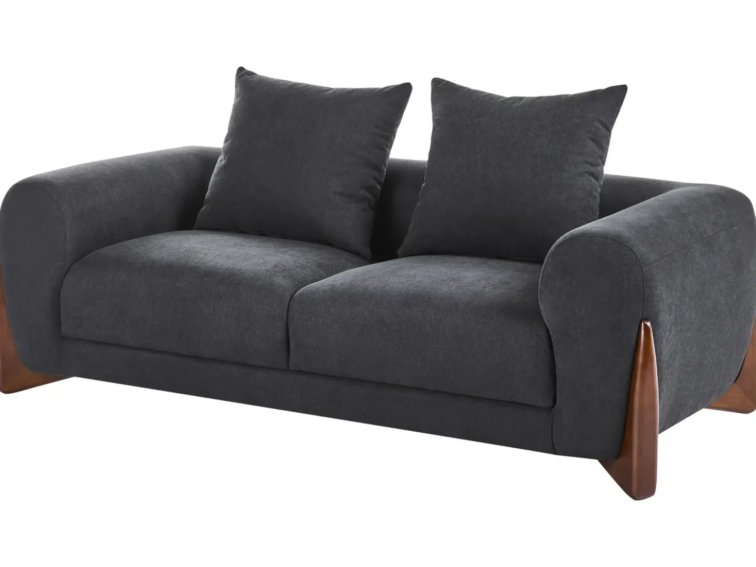 Set da salotto 6 posti VINLIDEN Nero
