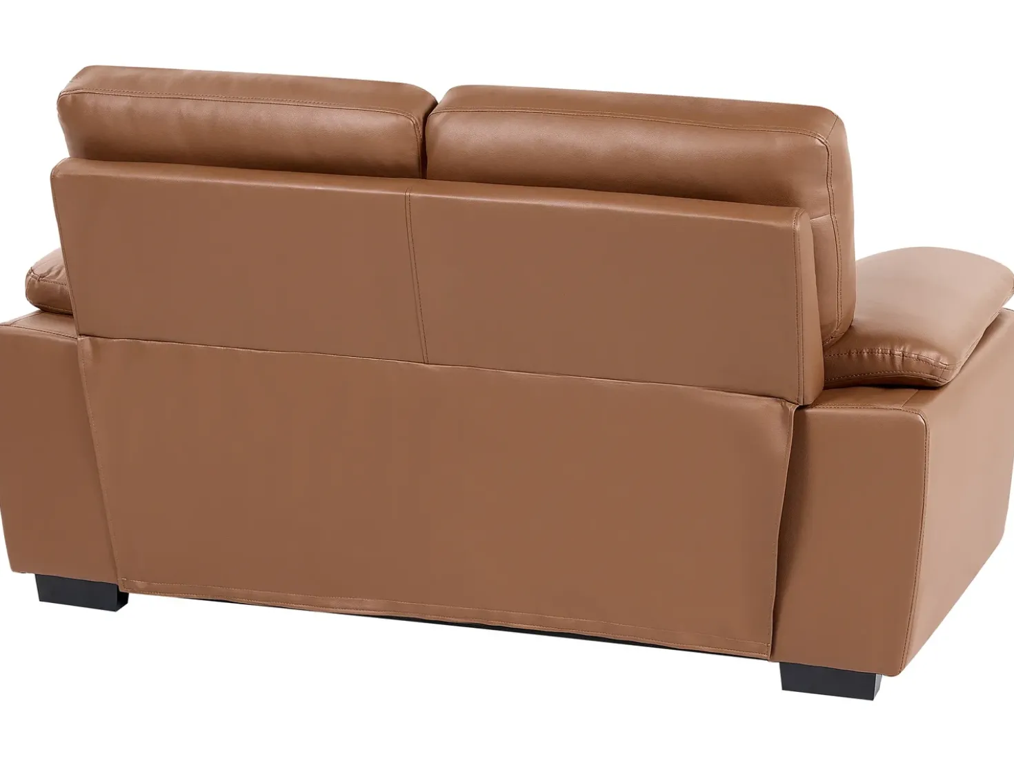 Set da salotto 5 posti VOGAR Pelle sintetica Marrone dorato