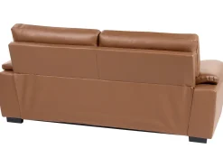 Set da salotto 5 posti VOGAR Pelle sintetica Marrone dorato