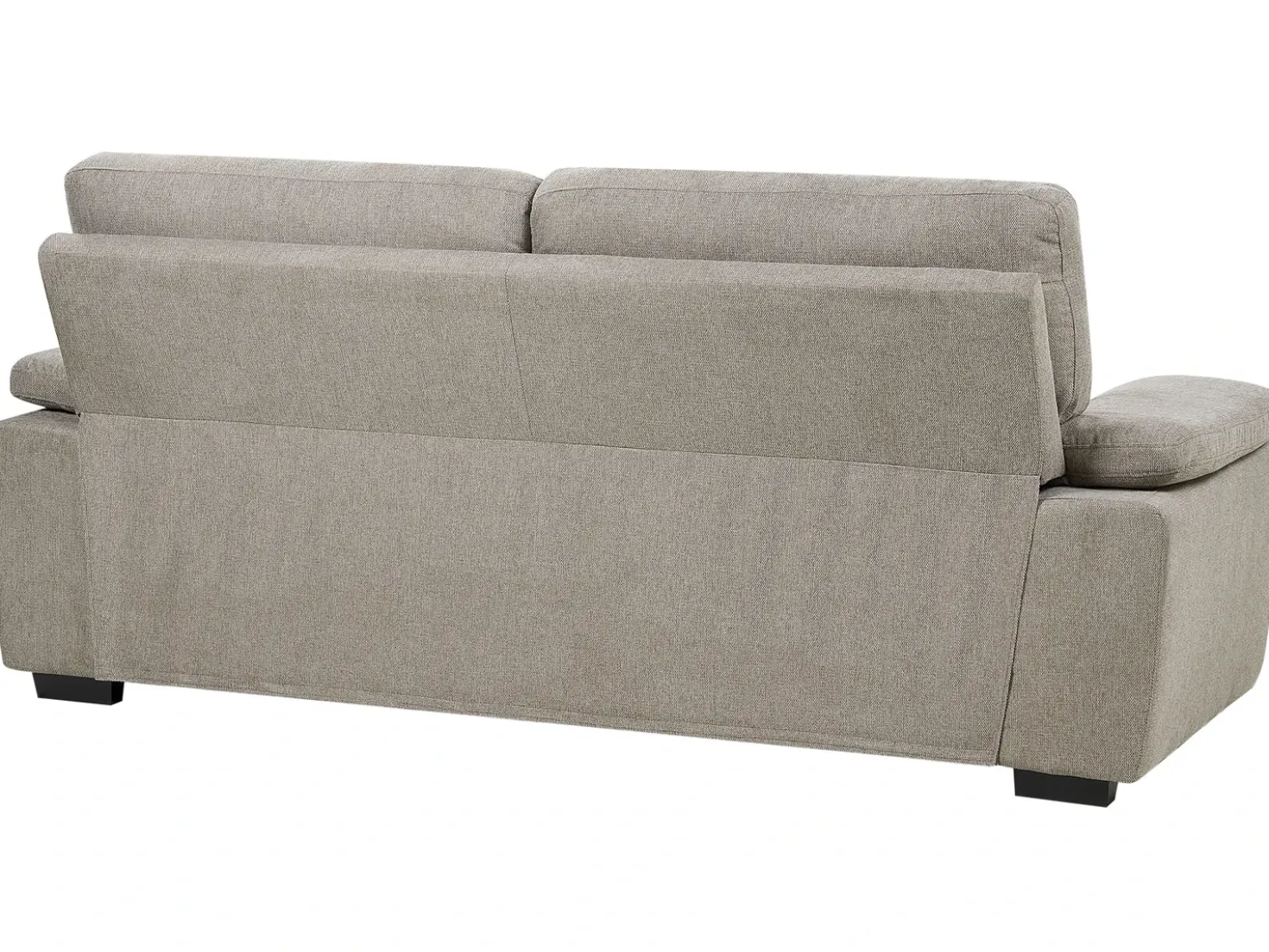 Set da salotto 5 posti VOGAR Tessuto Marrone chiaro