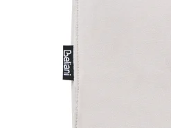 Set da salotto reclinabile elettrico 6 posti BERGEN Velluto Beige chiaro con porta USB