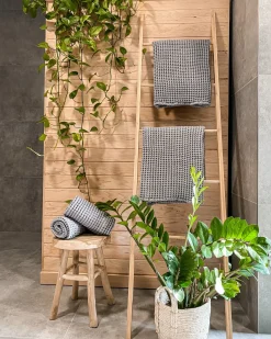 Sale Beliani AREORA Cotone chiaro Grigio