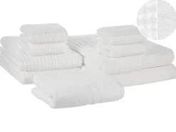 Best Beliani AREORA Cotone Bianco