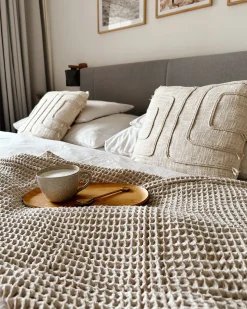 Beliani AREORA Cotone Beige