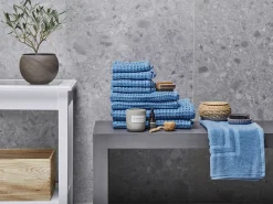 Clearance Beliani AREORA Cotone Blu
