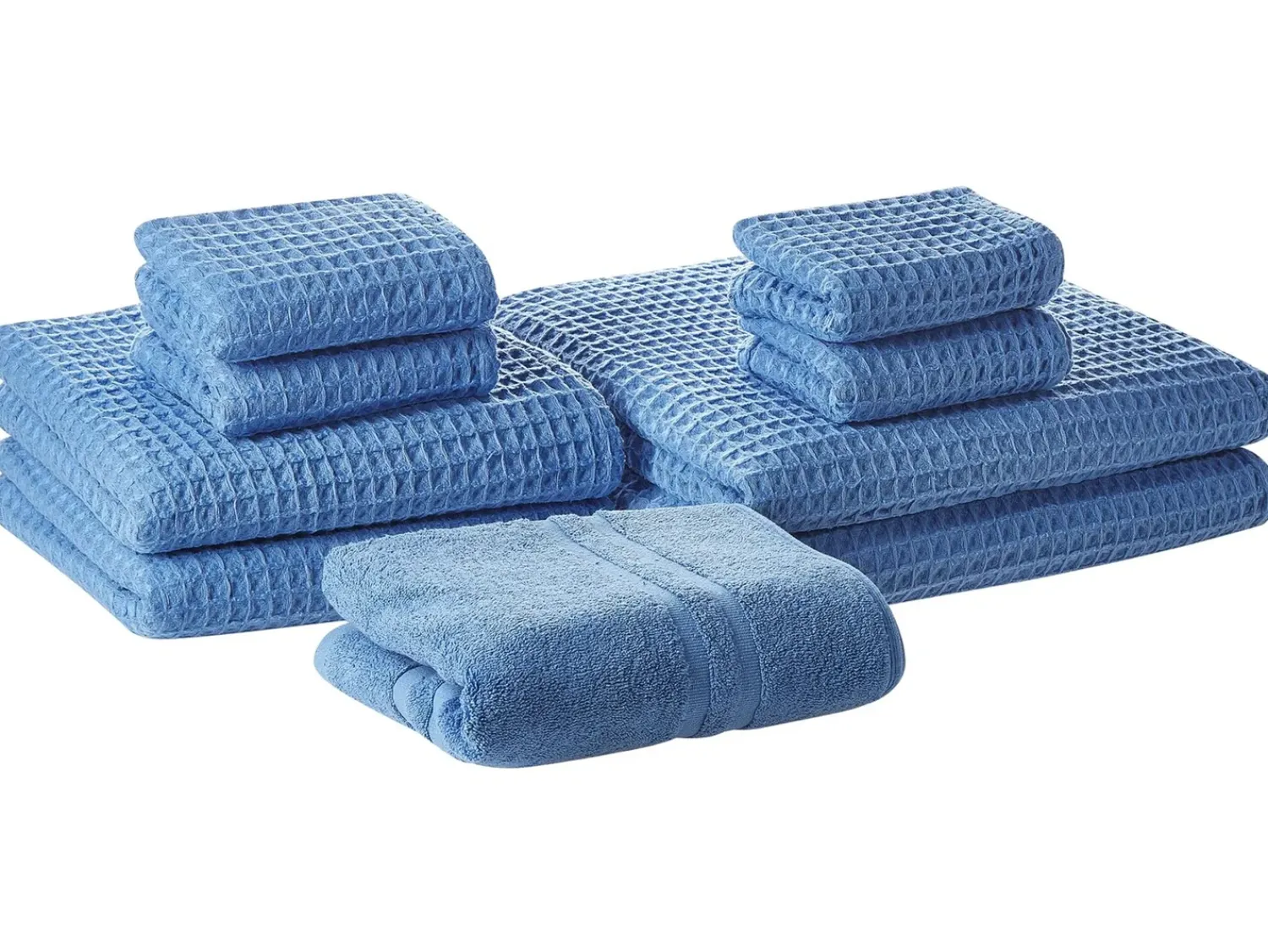 Clearance Beliani AREORA Cotone Blu