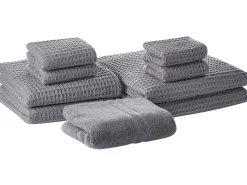 Outlet Beliani AREORA Cotone chiaro Grigio