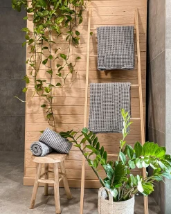 Outlet Beliani AREORA Cotone chiaro Grigio
