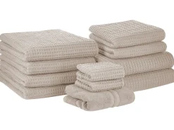 Discount Beliani AREORA Cotone Beige
