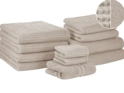 Discount Beliani AREORA Cotone Beige