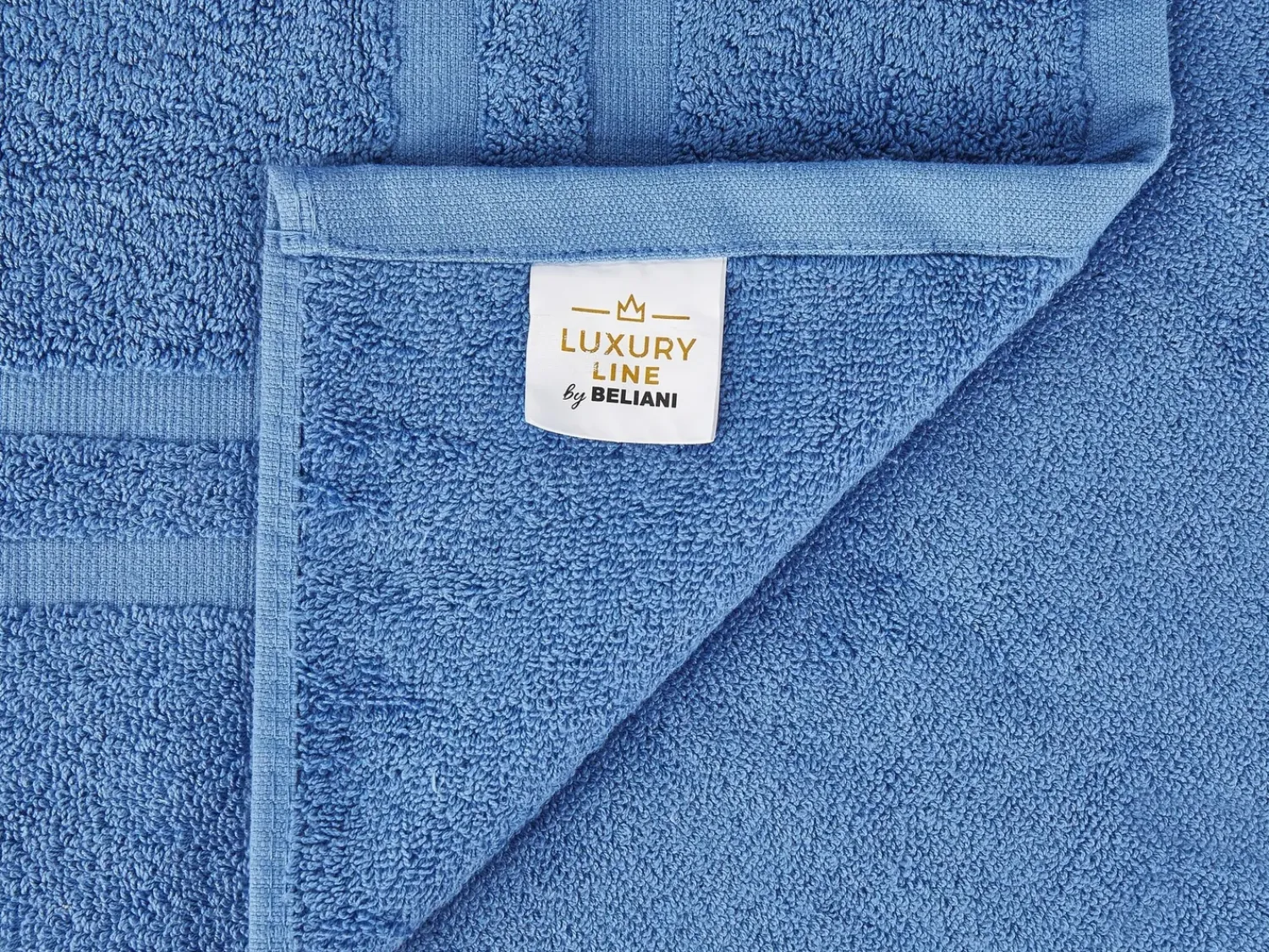 Online Beliani AREORA Cotone Blu