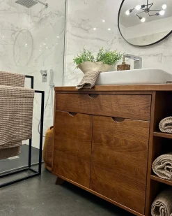 Outlet Beliani AREORA Cotone Tortora Beige
