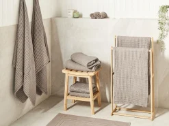 Outlet Beliani AREORA Cotone Tortora Beige