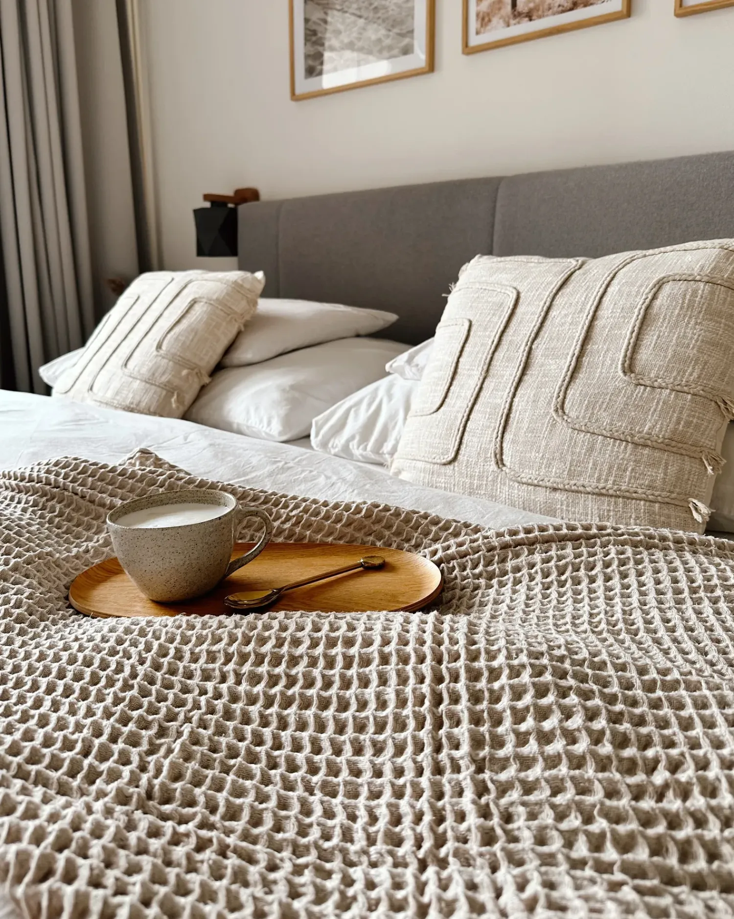 Discount Beliani AREORA Cotone Beige