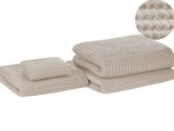 Discount Beliani AREORA Cotone Beige