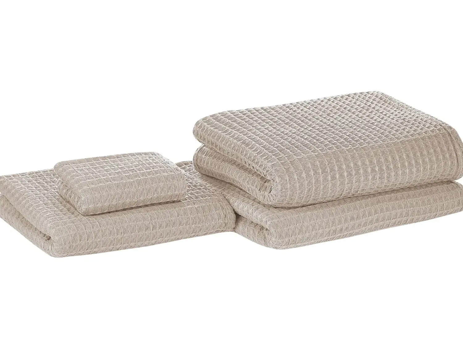 Discount Beliani AREORA Cotone Beige