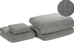 Beliani ATAI Cotone Grigio