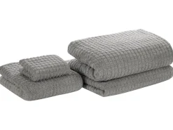 Beliani ATAI Cotone Grigio