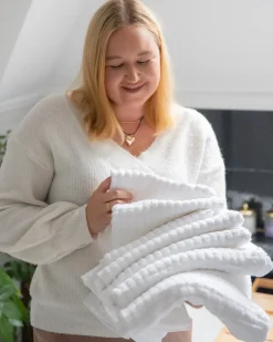 Best Beliani ATAI Cotone Bianco