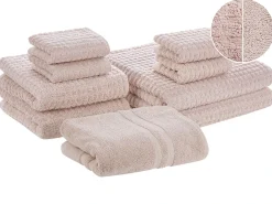 Outlet Beliani ATAI Cotone Rosa