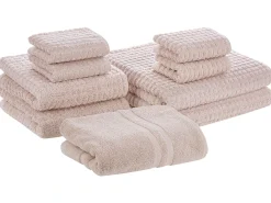 Outlet Beliani ATAI Cotone Rosa