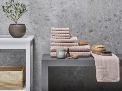Outlet Beliani ATAI Cotone Rosa