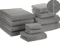 Sale Beliani ATAI Cotone Grigio