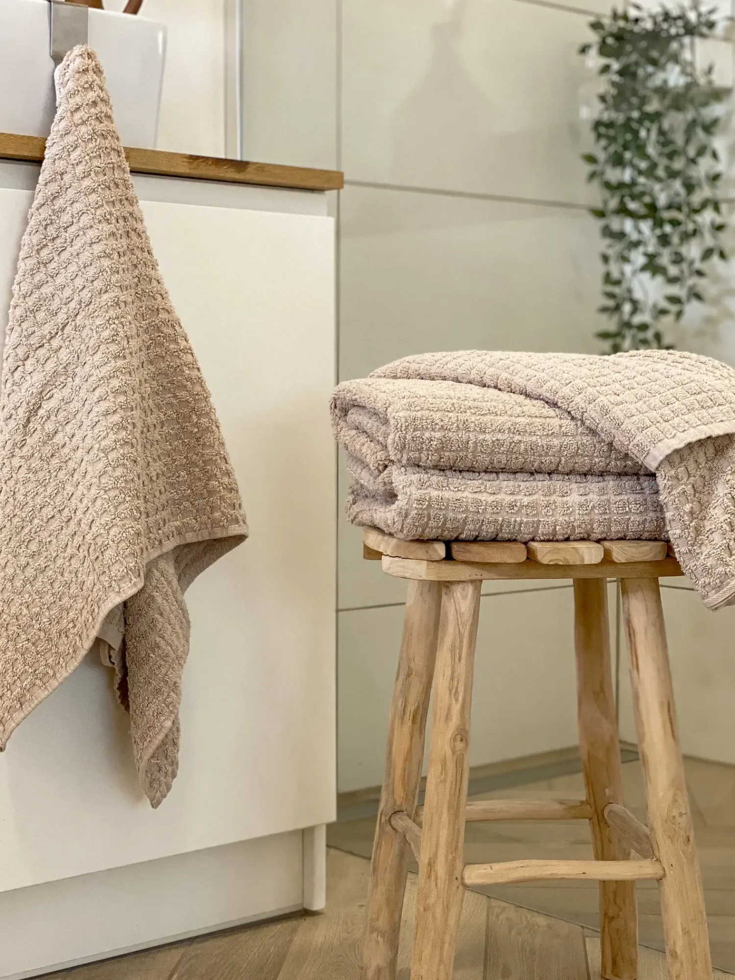 Clearance Beliani ATAI Cotone Beige