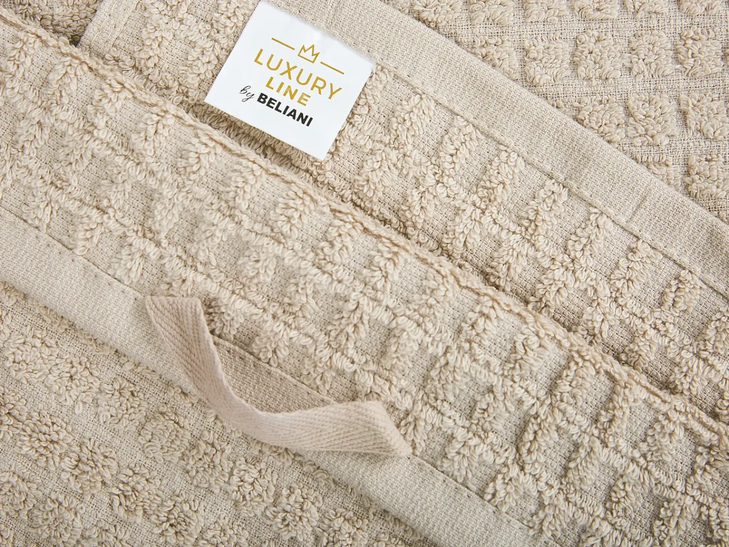 Clearance Beliani ATAI Cotone Beige