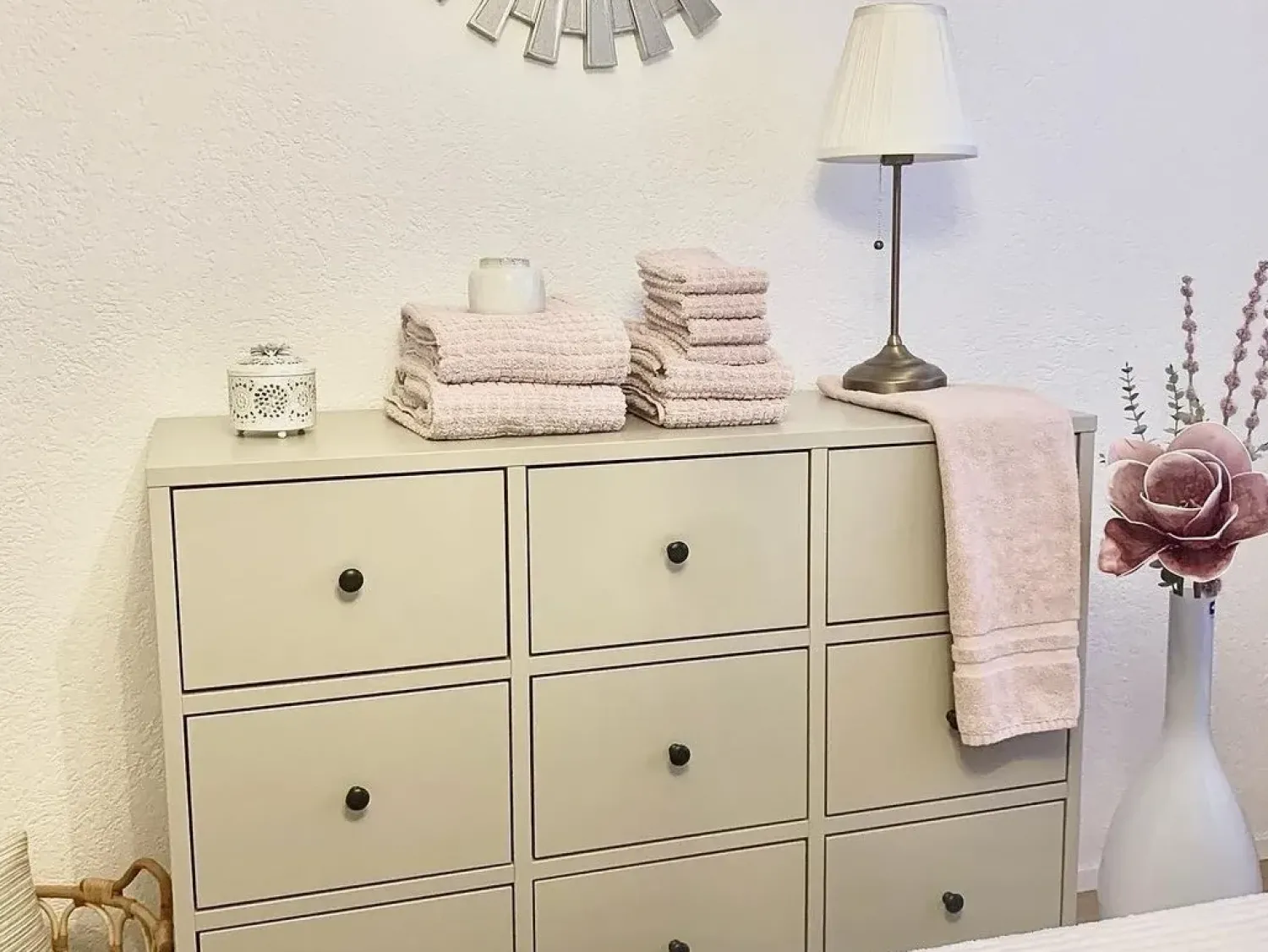 Discount Beliani ATAI Cotone Rosa