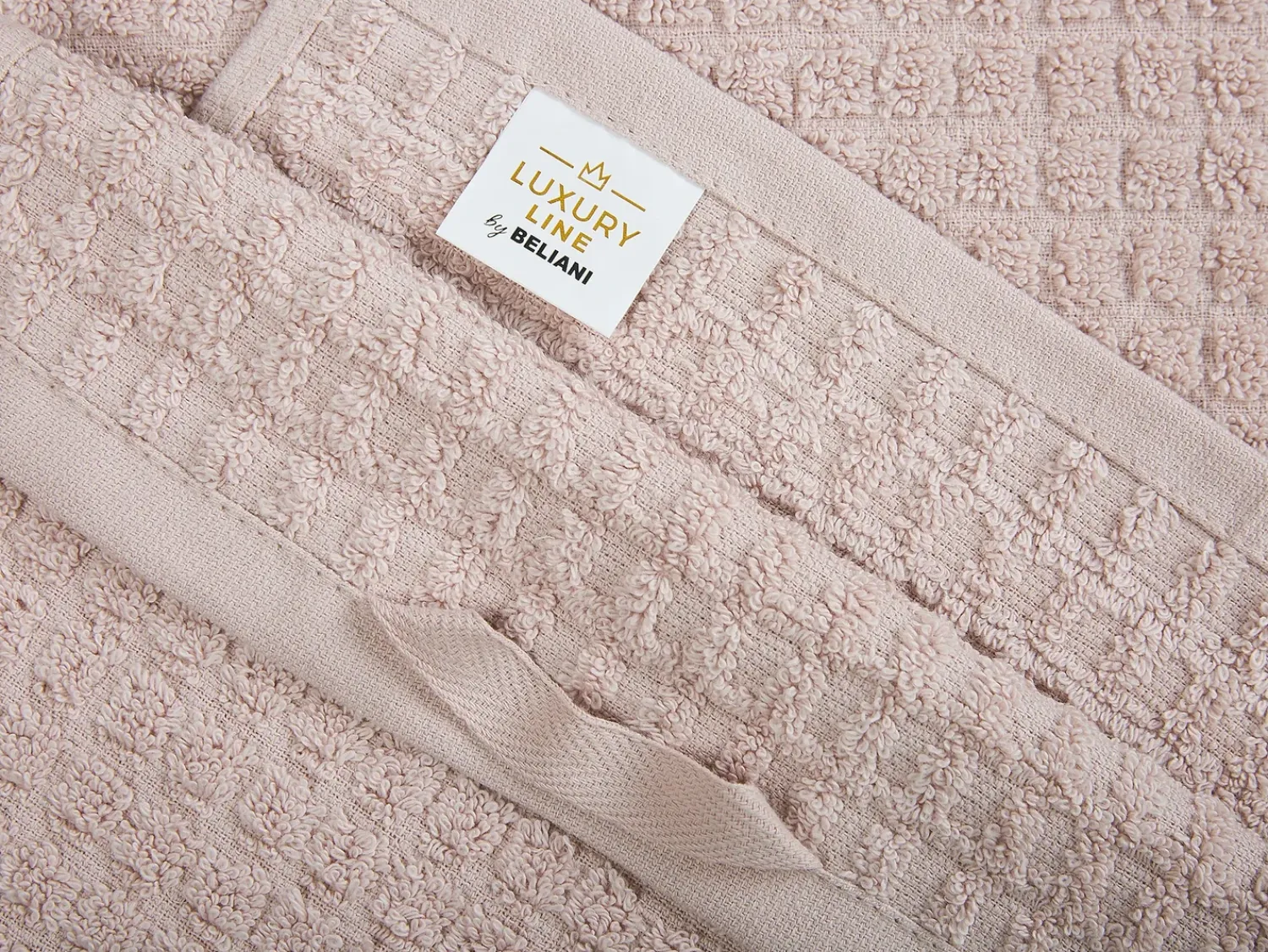 Discount Beliani ATAI Cotone Rosa