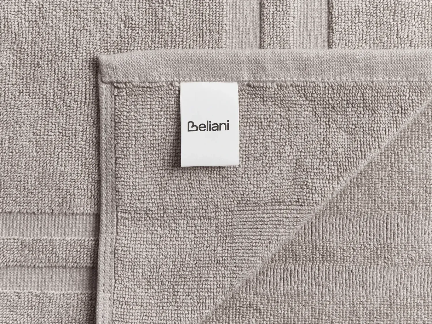 Clearance Beliani ATAI Cotone chiaro Grigio