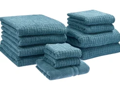 Outlet Beliani ATAI Cotone Blu