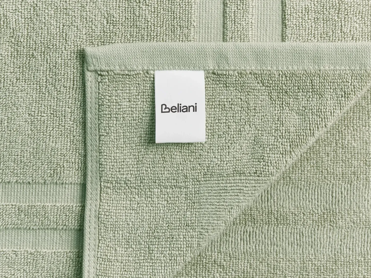 Beliani ATAI Cotone chiaro Verde