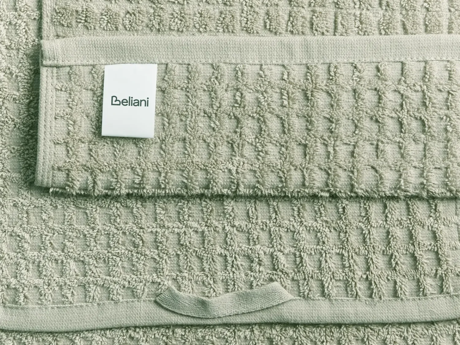 Beliani ATAI Cotone chiaro Verde